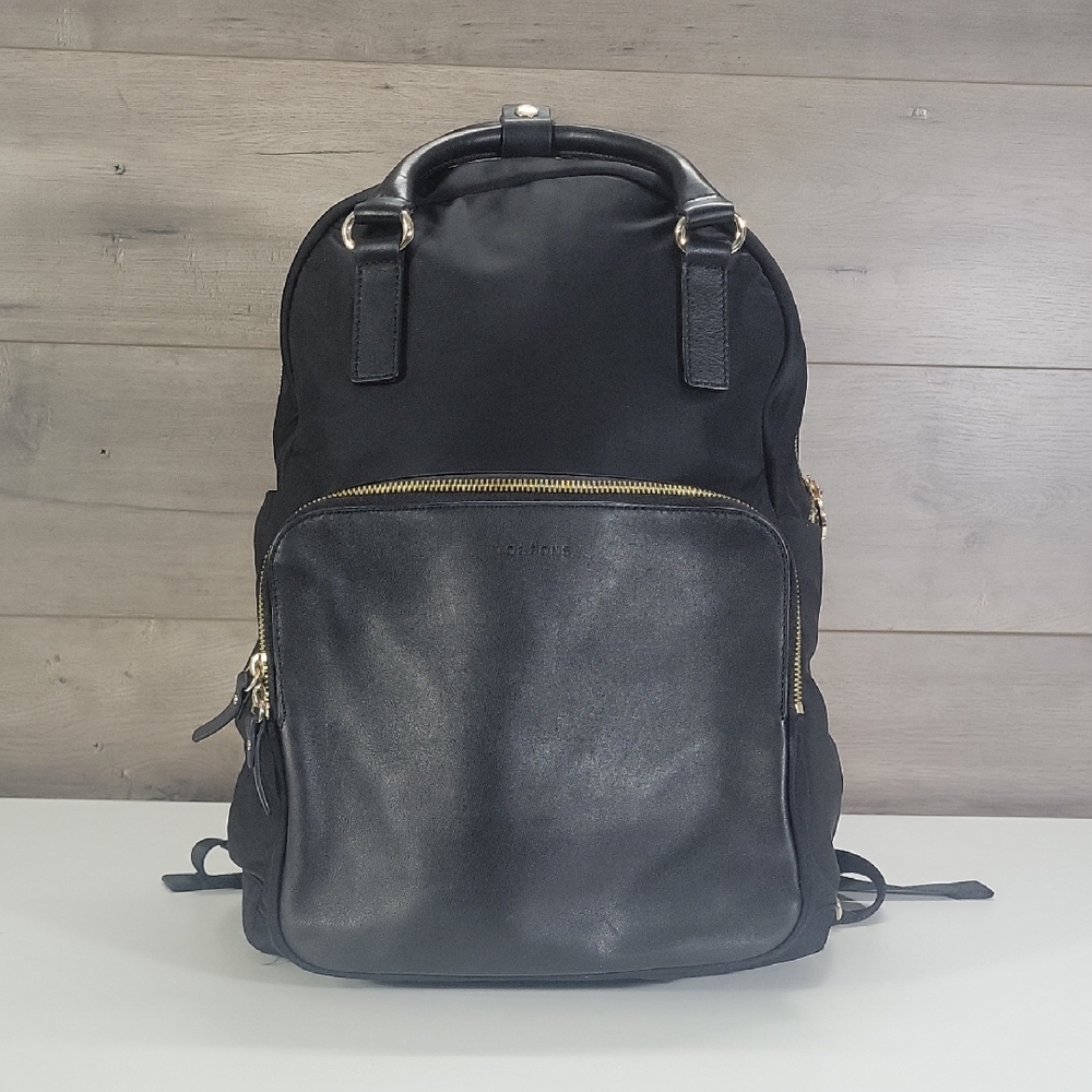 Lo & Sons Rowledge Laptop Backpack Nylon Leather